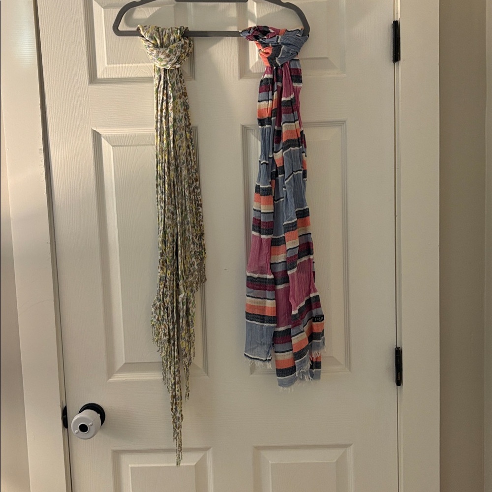 LOFT Multicolor Scarves Set